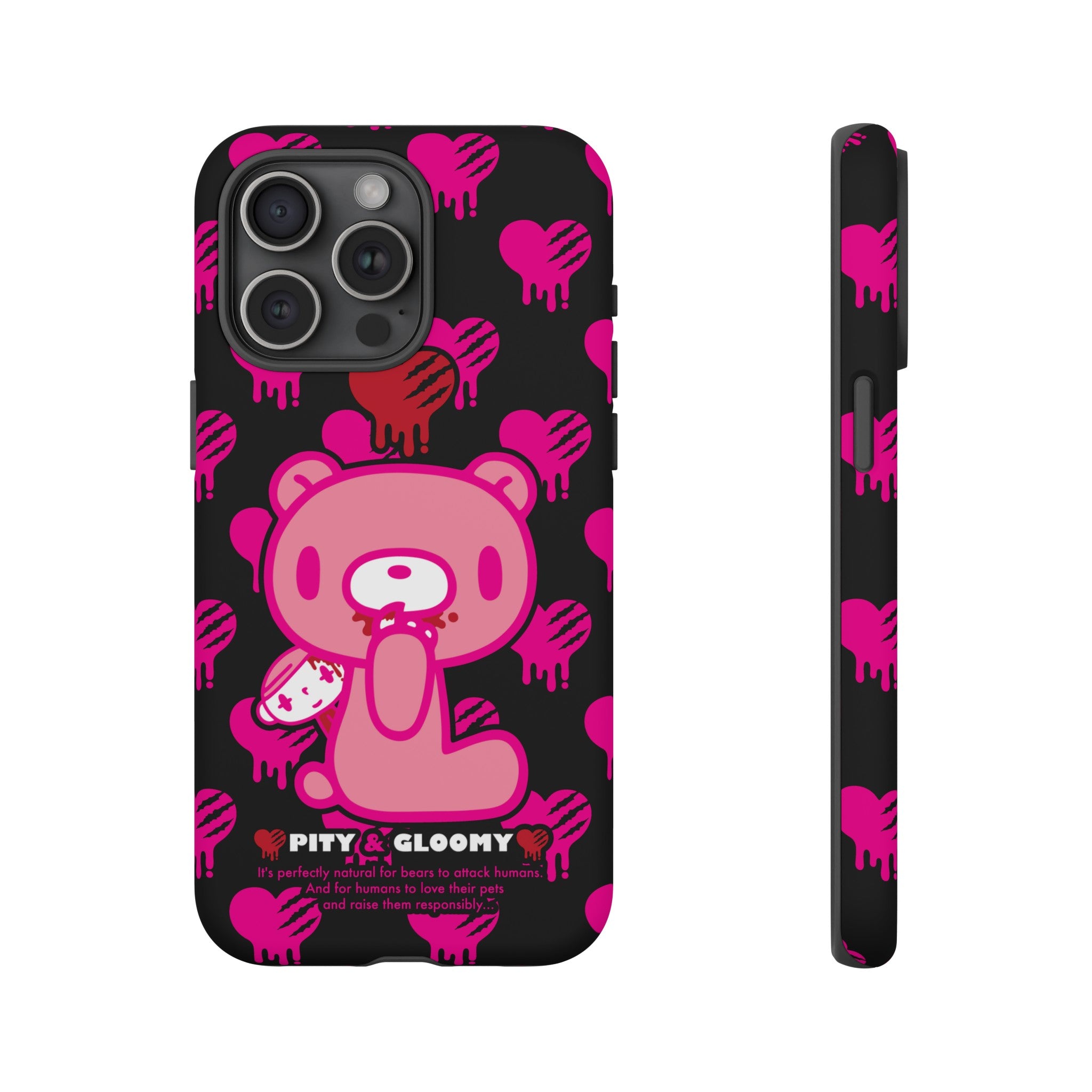 Gloomy Bear Pink Phone Case